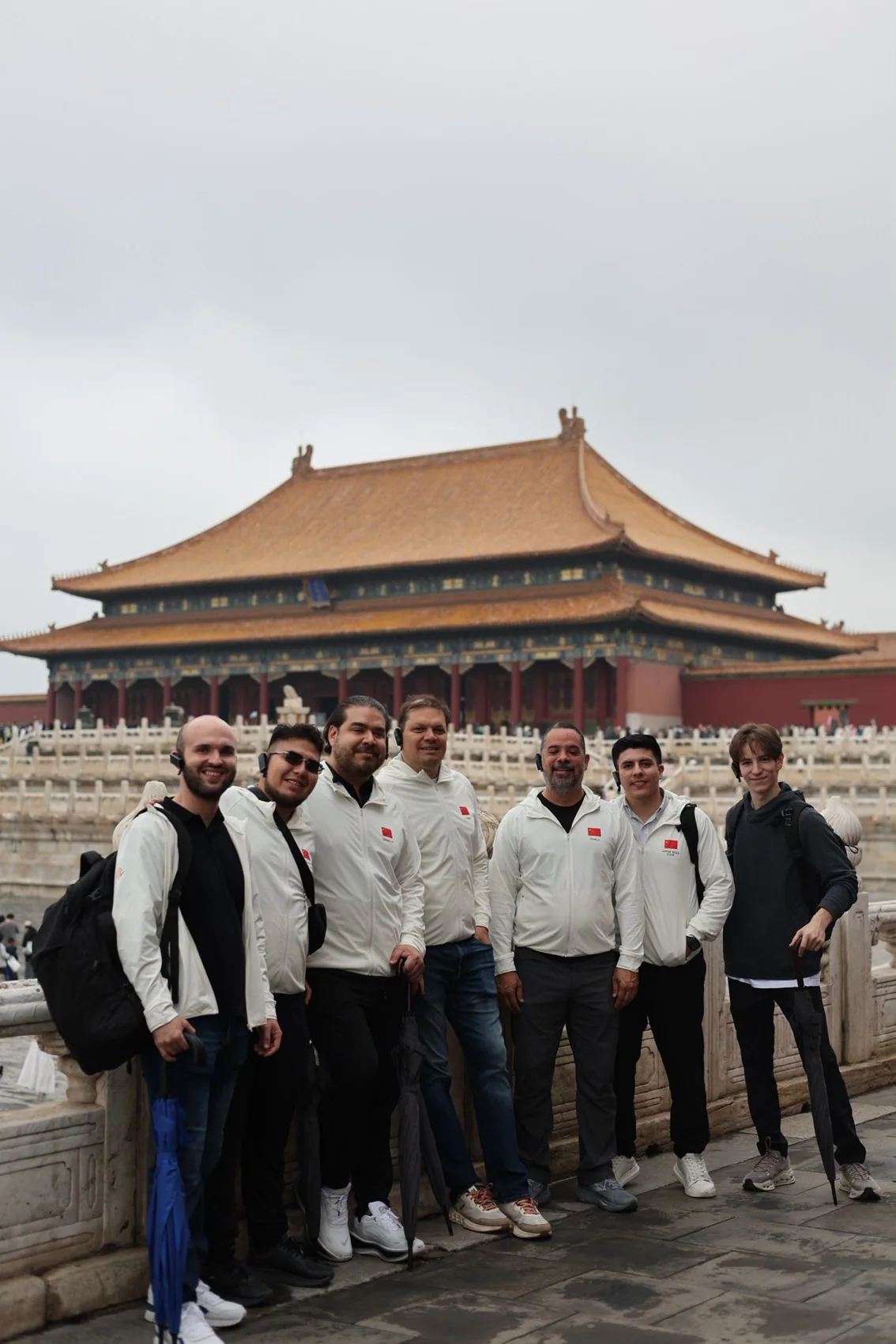 Delegation visit to the Forbidden City